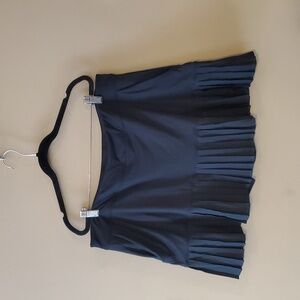 TOPGOLF Women's Pleated Skort In Black Size XL